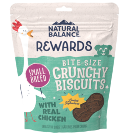Natural Balance Natural Balance Rewards Crunchy Biscuits Small Breed with Real Chicken - 8 oz