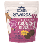Natural Balance Natural Balance Rewards Crunchy Biscuits Small Breed with Real Venison - 8 oz