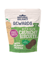 Natural Balance Natural Balance Rewards Crunchy Biscuits Small Breed with Peanut Butter - 8 oz