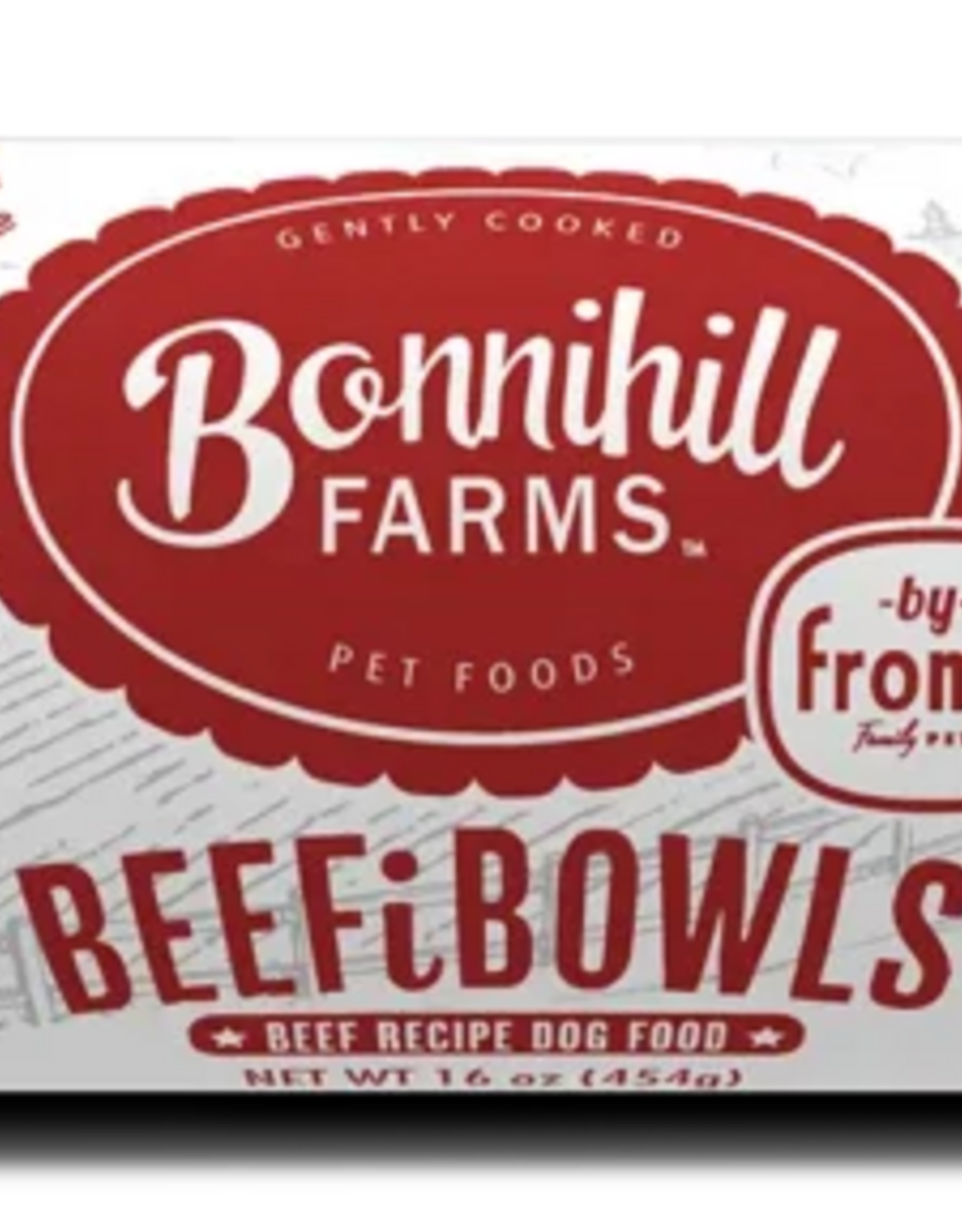 Fromm Bonnihill Farms by Fromm BeefiBowls Beef Recipe Gently Cooked Frozen Dog Food - 1 lb Chub