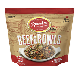 Fromm Bonnihill Farms by Fromm BeefiBowls Beef Recipe Gently Cooked Frozen Dog Food - 3 lb