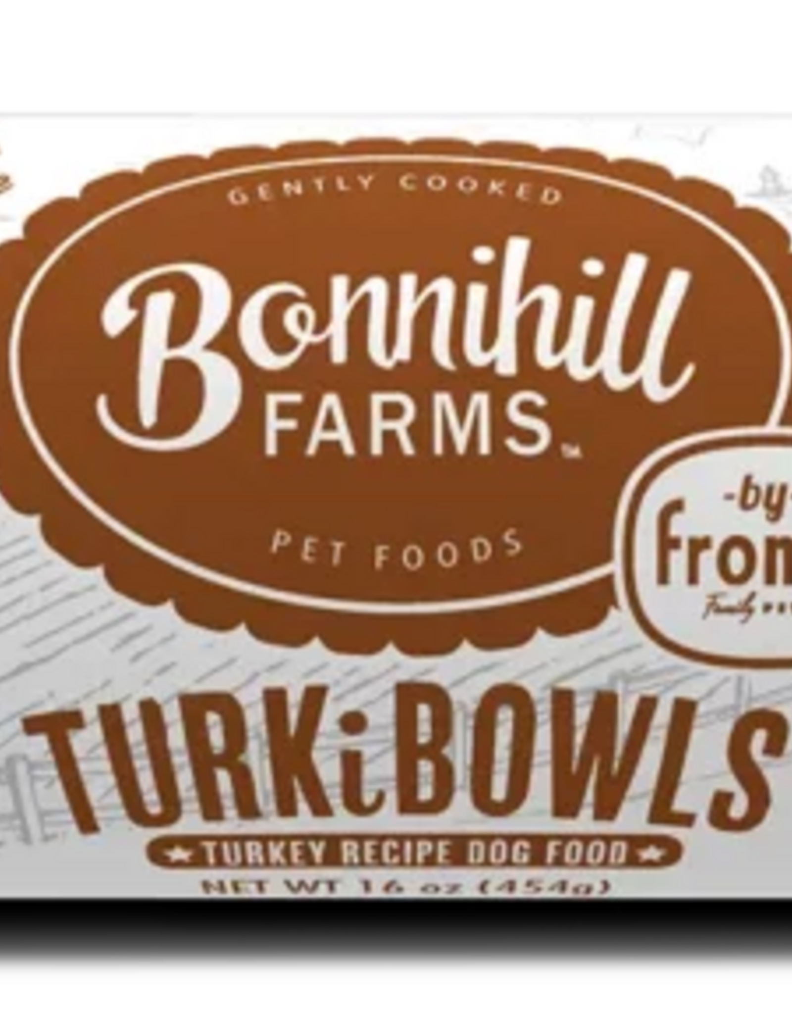 Fromm Bonnihill Farms by Fromm TurkiBowls Turkey Recipe Gently Cooked Frozen Dog Food - 1 lb Chub