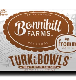 Fromm Bonnihill Farms by Fromm TurkiBowls Turkey Recipe Gently Cooked Frozen Dog Food - 1 lb Chub