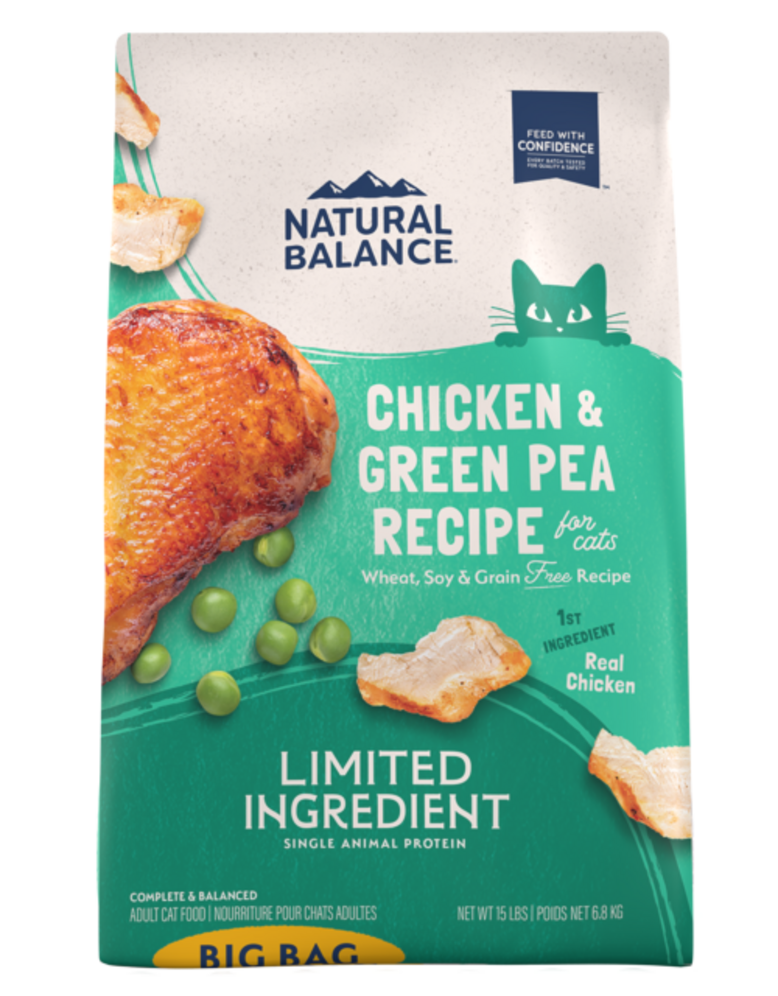 Natural Balance Natural Balance LID Dry Cat Food Chicken & Green Pea Recipe - 10 lb