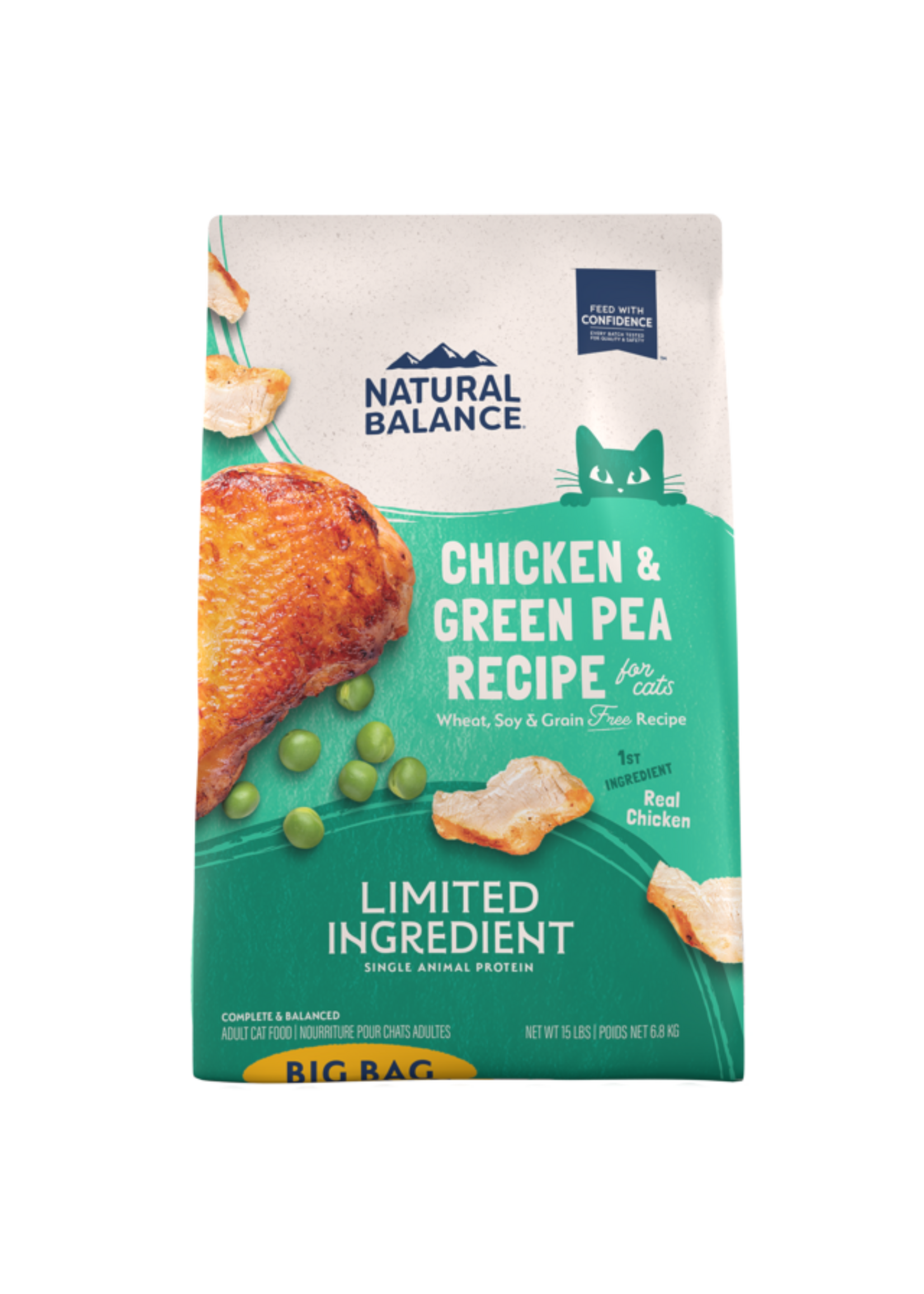 Natural Balance Natural Balance LID Dry Cat Food Chicken & Green Pea Recipe - 10 lb