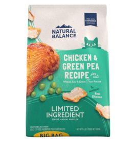 Natural Balance Natural Balance LID Dry Cat Food Chicken & Green Pea Recipe - 10 lb