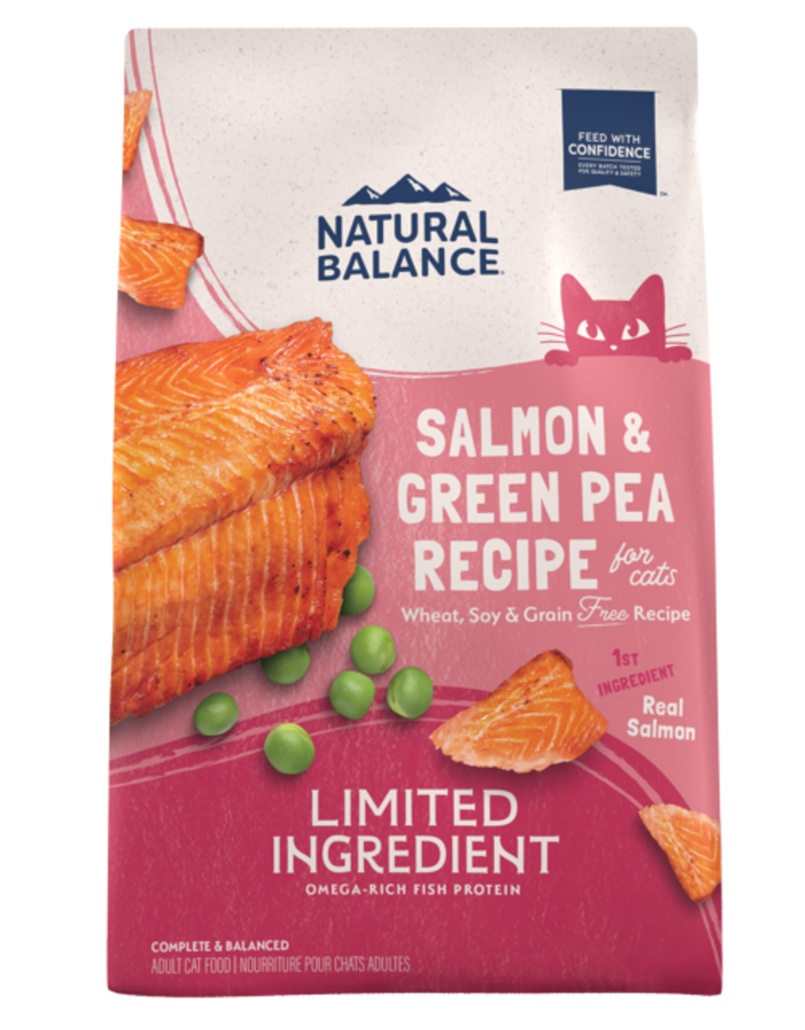 Natural Balance Natural Balance LID Dry Cat Food Salmon & Green Pea Recipe - 4 lb
