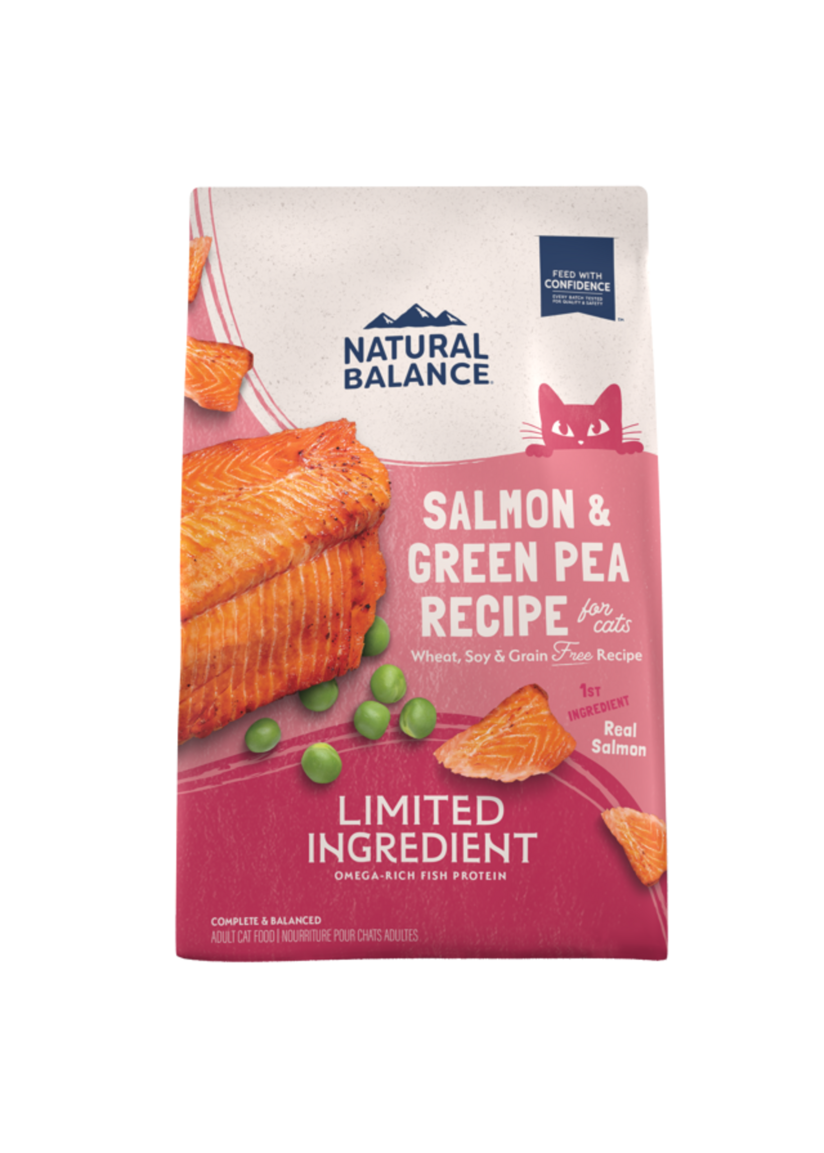 Natural Balance Natural Balance LID Dry Cat Food Salmon & Green Pea Recipe - 4 lb