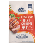 Natural Balance Natural Balance LID Reserve Dry Cat Food Duck & Green Pea Recipe - 4 lb