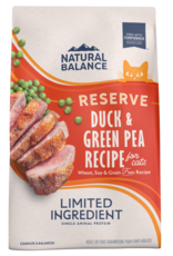 Natural Balance Natural Balance LID Reserve Dry Cat Food Duck & Green Pea Recipe - 4 lb