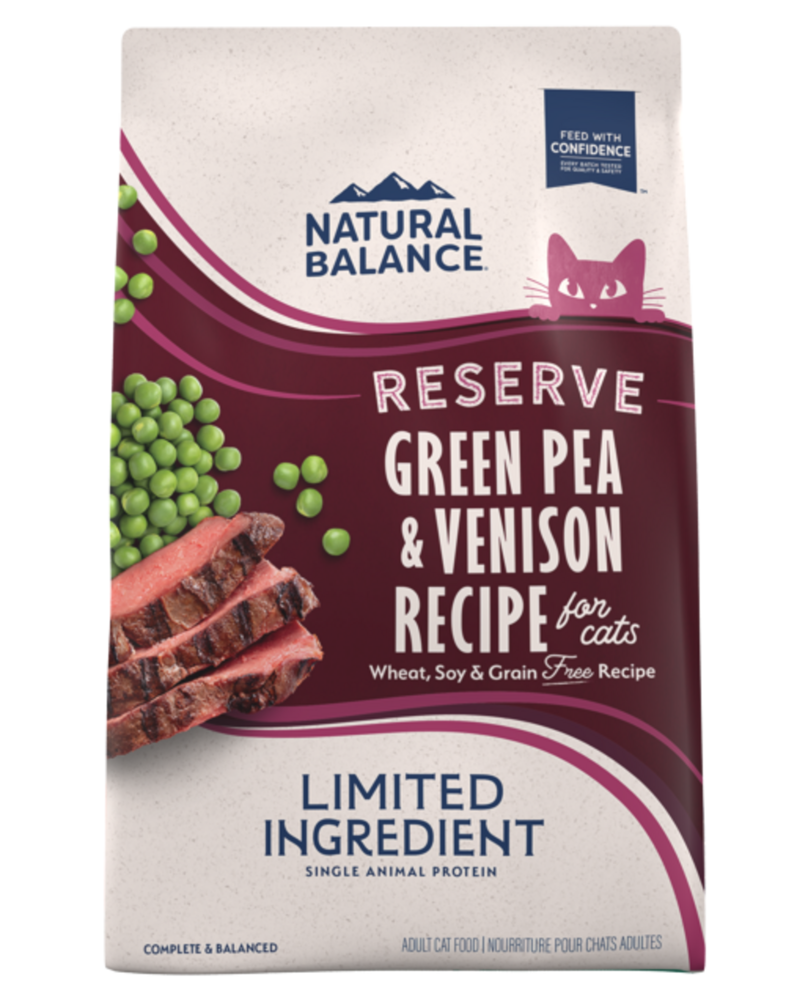 Natural Balance Natural Balance LID Reserve Dry Cat Food Green Pea & Venison - 4 lb