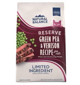 Natural Balance Natural Balance LID Reserve Dry Cat Food Green Pea & Venison - 4 lb