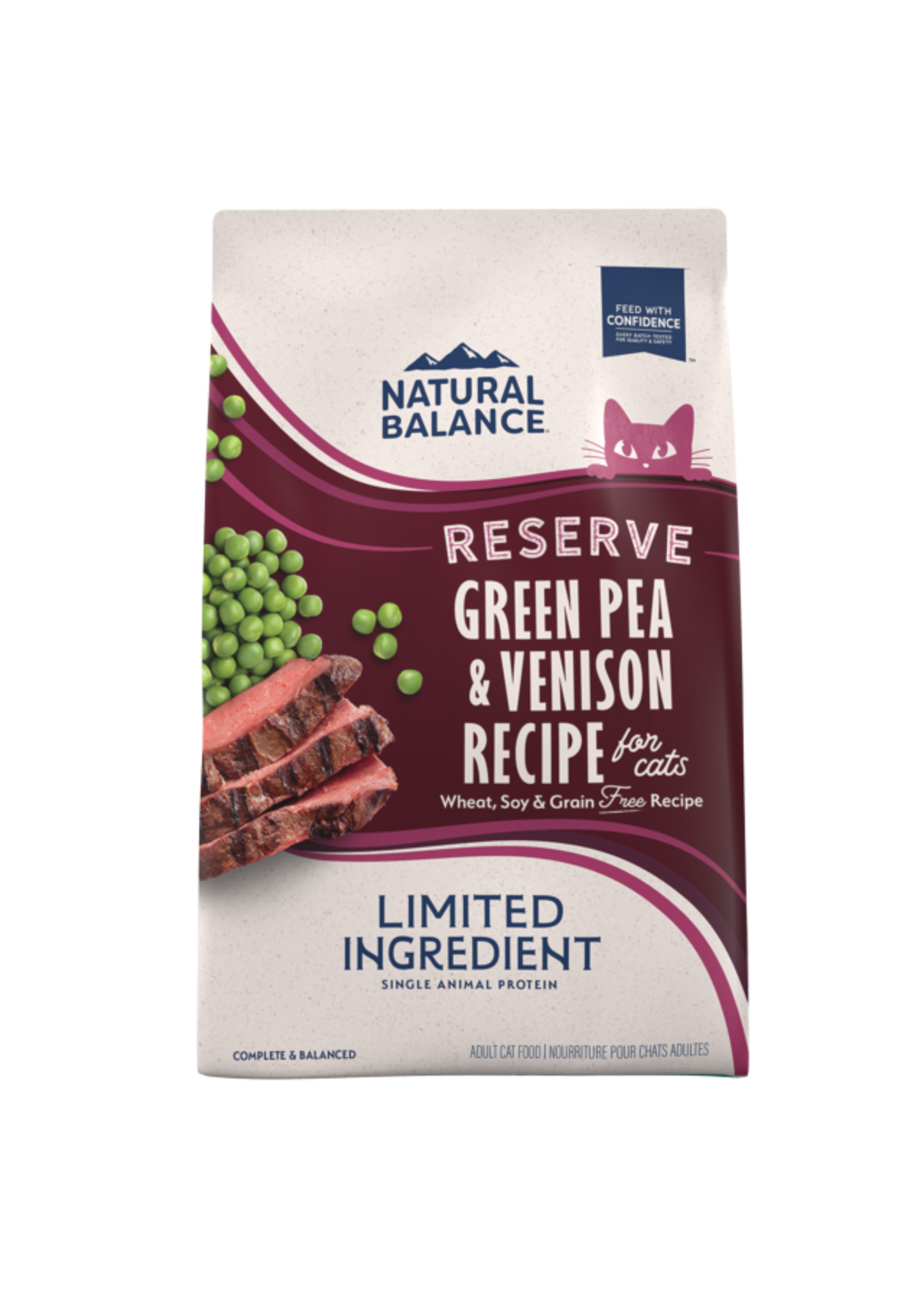 Natural Balance Natural Balance LID Reserve Dry Cat Food Green Pea & Venison - 8 lb