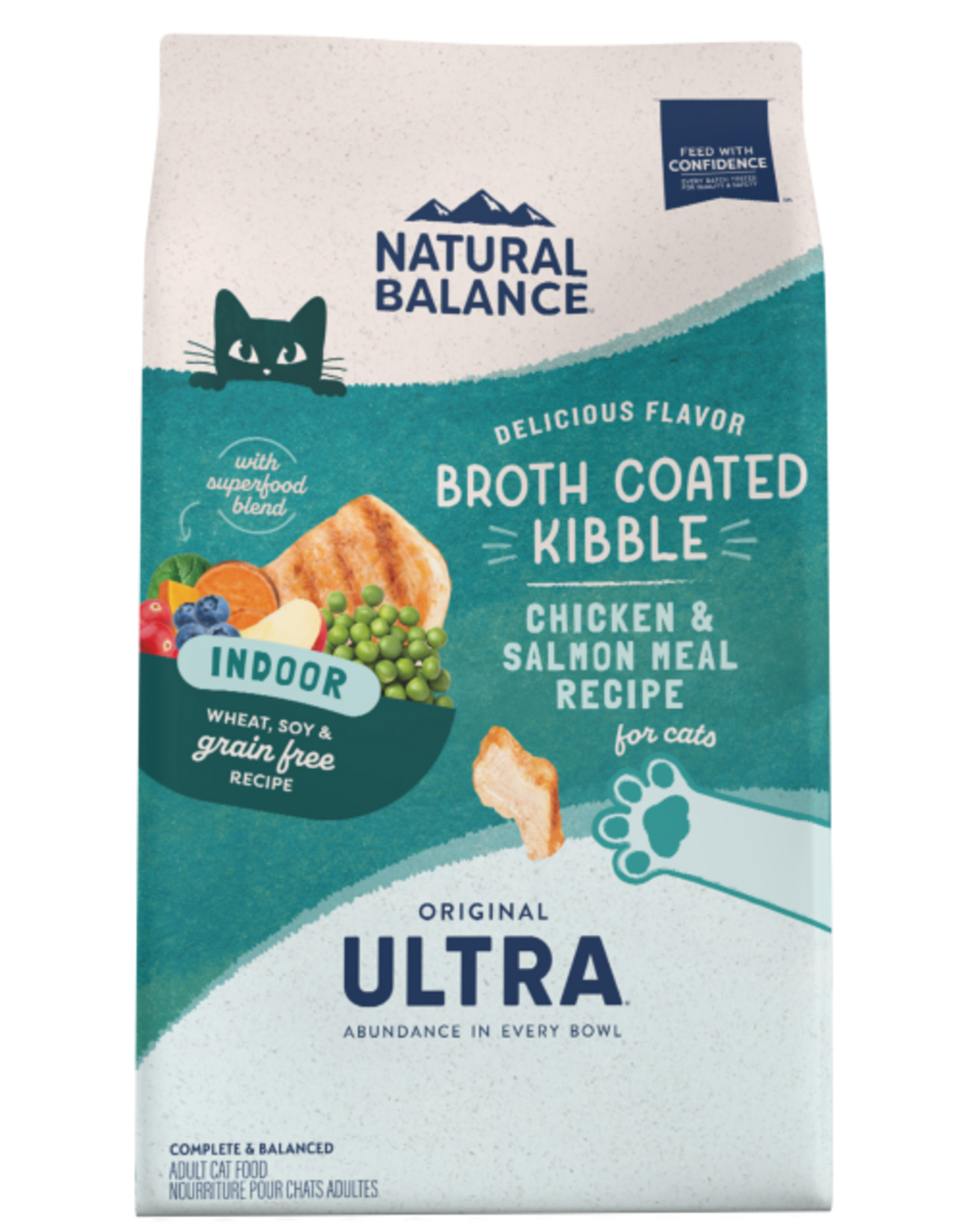 Natural Balance Natural Balance Original Ultra Indoor Dry Cat Food Chicken & Salmon Meal - 15 lb