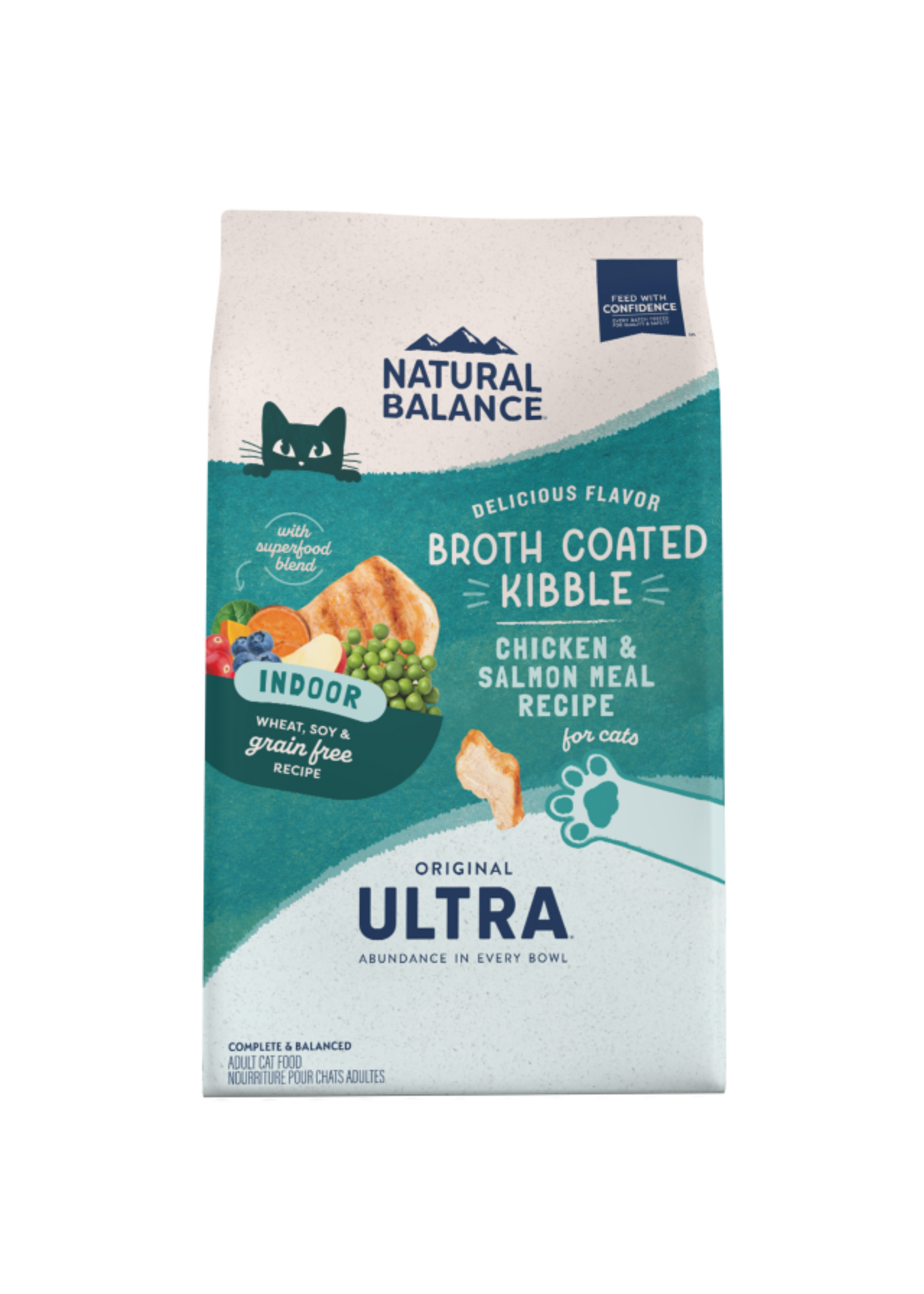 Natural Balance Natural Balance Original Ultra Indoor Dry Cat Food Chicken & Salmon Meal - 15 lb