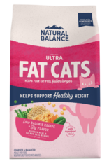 Natural Balance Natural Balance Ultra Fat Cats Low Calorie Chicken Meal & Salmon Meal Recipe - 6 lb