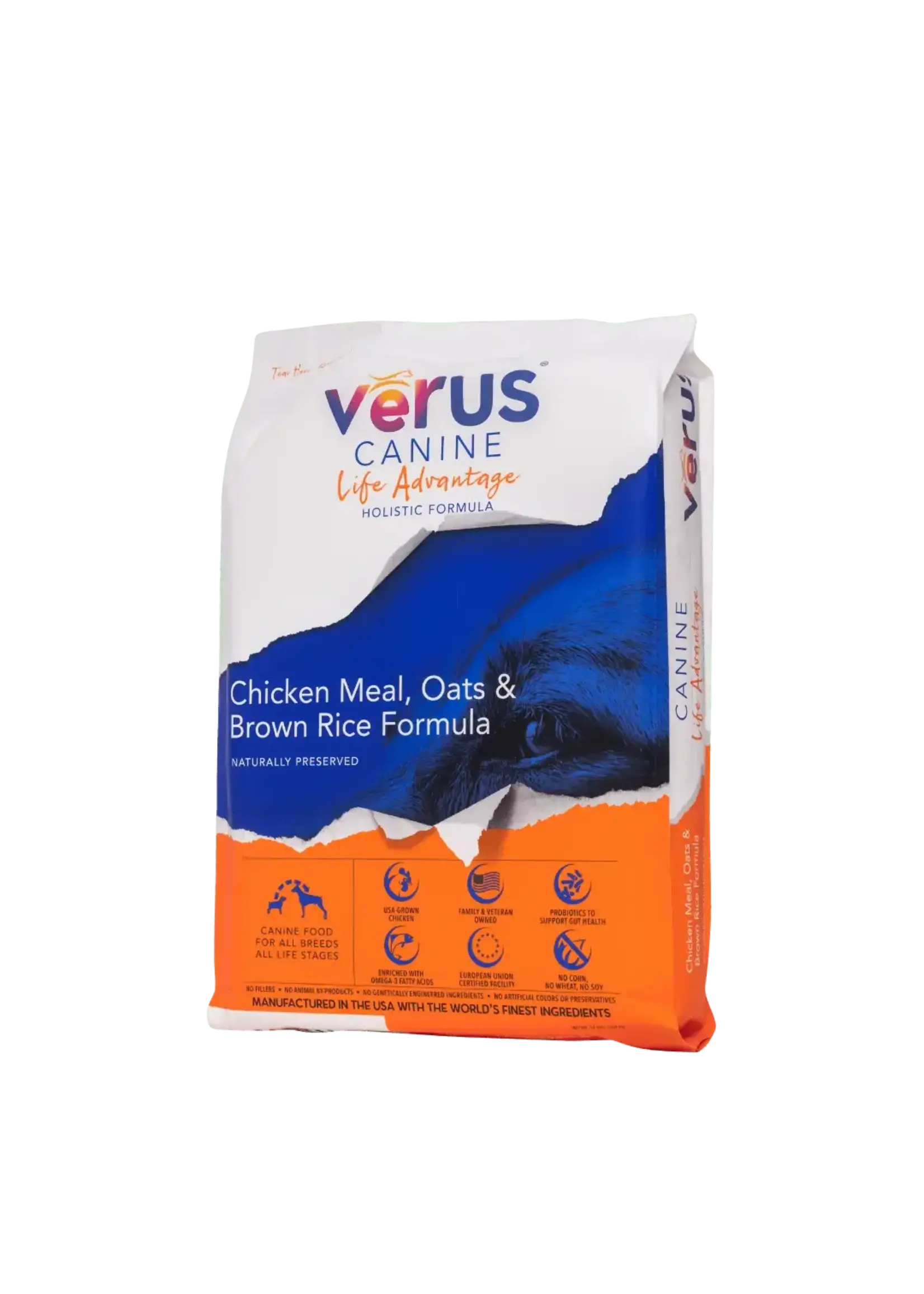 Verus VēRUS Canine Life Advantage Dry Dog Food Chicken Meal, Oats & Brown Rice - 35 lb