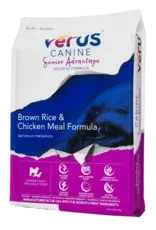 Verus VēRUS Canine Senior Advantage Dry Dog Food Brown Rice & Chicken Meal - 4 lb
