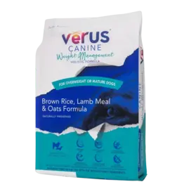 Verus VēRUS Canine Weight Management Dry Dog Food Brown Rice, Lamb Meal & Oats - 25 lb