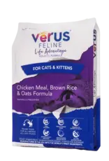 Verus VēRUS Feline Life Advantage Chicken Meal, Brown Rice & Oats - 12 lb