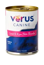 Verus VēRUS Canine Wet Dog Food Lamb & Rice Paté Formula Can - 13 oz, Case of 12