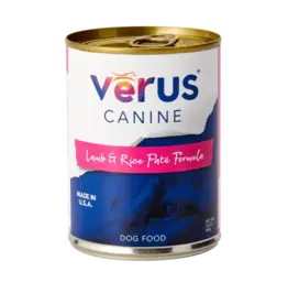 Verus VēRUS Canine Wet Dog Food Lamb & Rice Paté Formula Can - 13 oz, Case of 12