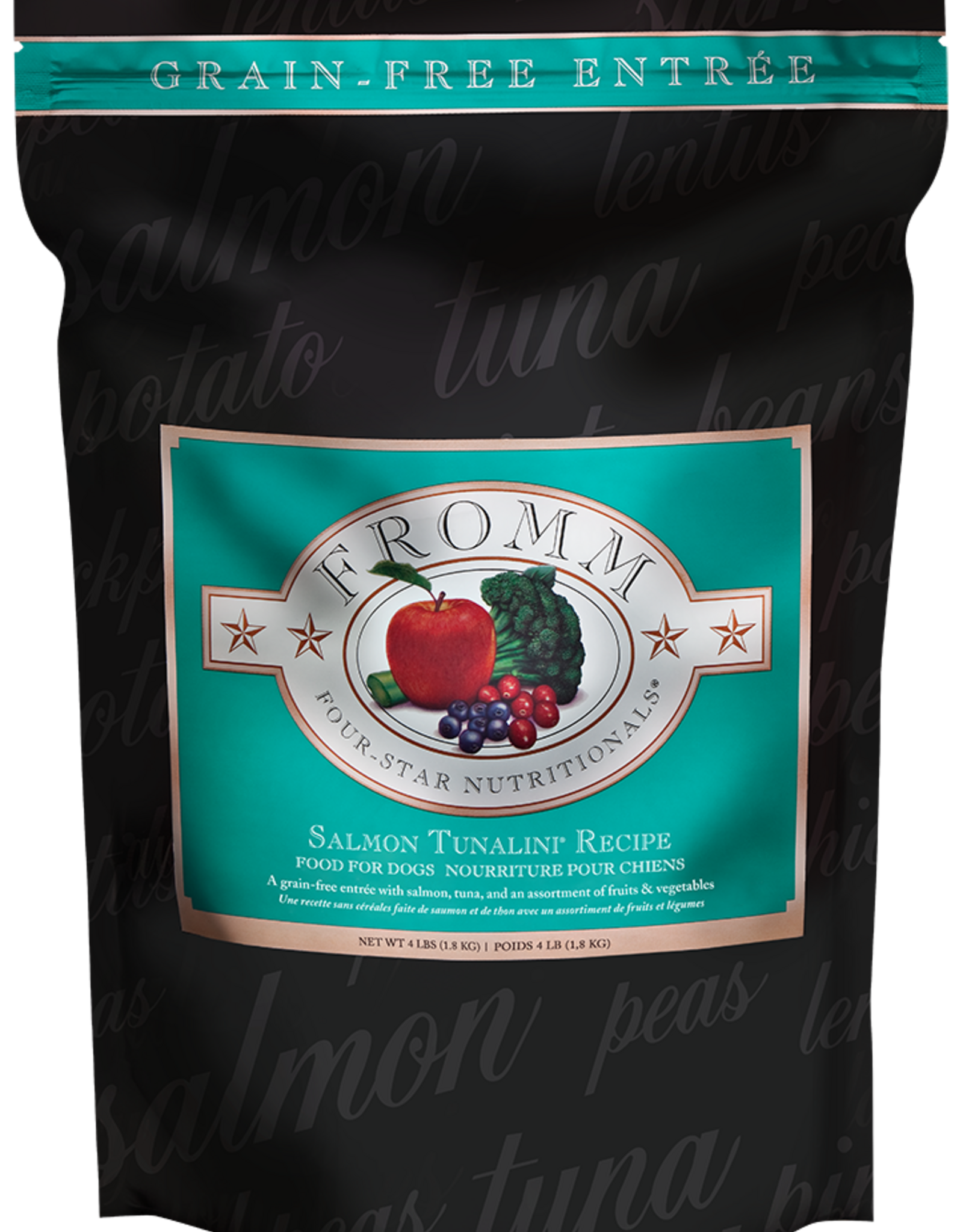 Fromm Fromm Four-Star Dry Dog Food - Salmon Tunalini - 4 lb