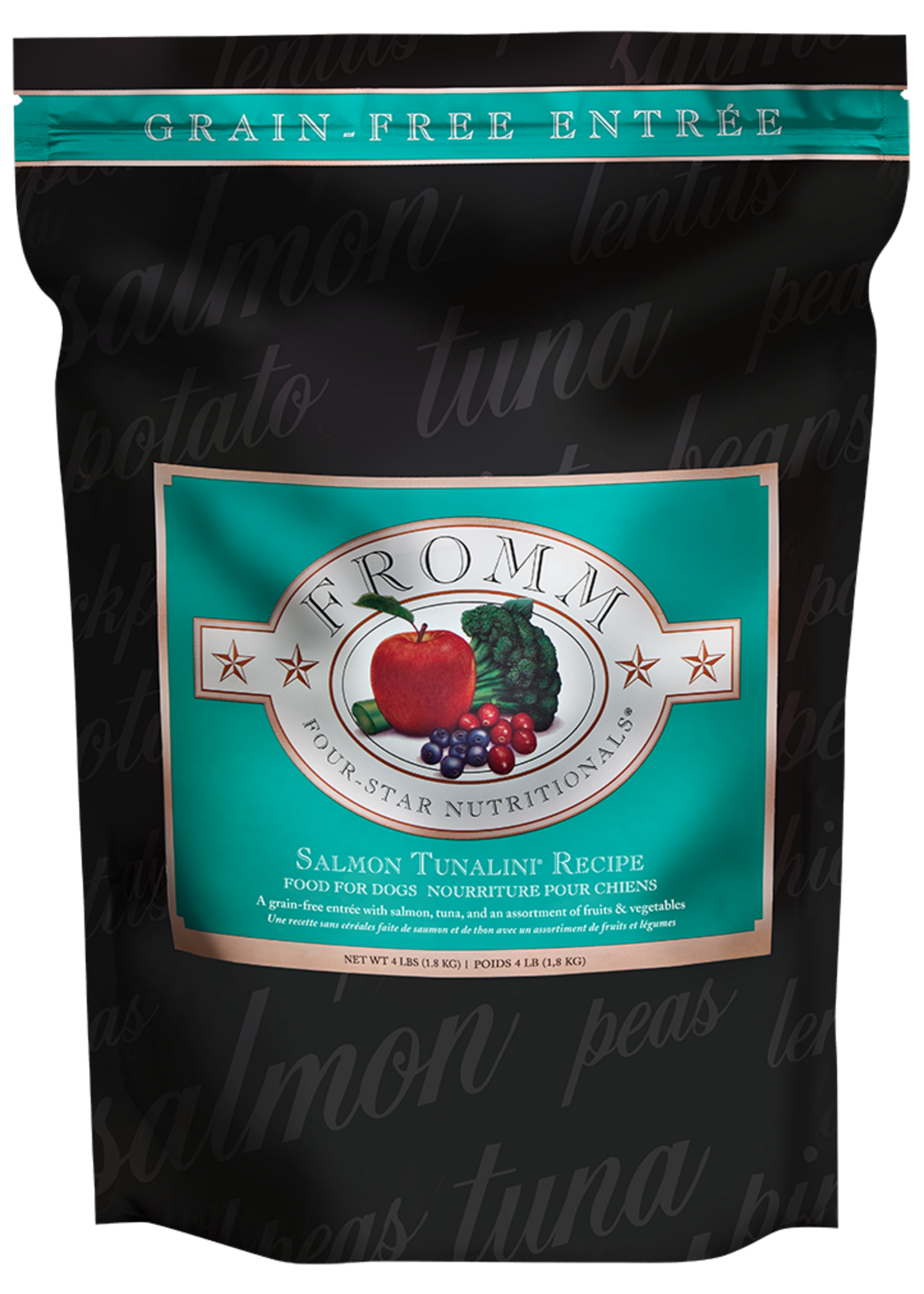 Fromm Fromm Four-Star Dry Dog Food - Salmon Tunalini - 4 lb