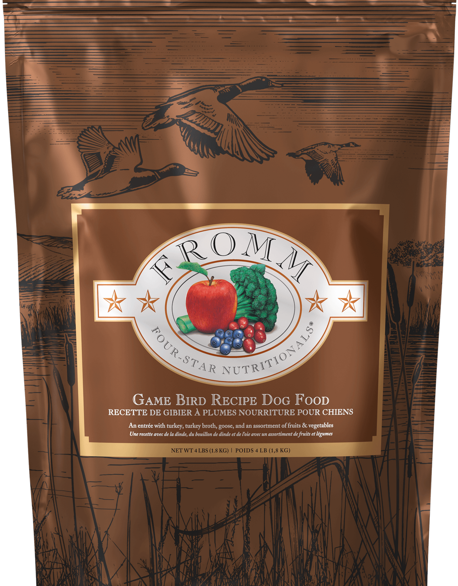 Fromm Fromm Four-Star Dry Dog Food - Game Bird Recipe - 4 lb