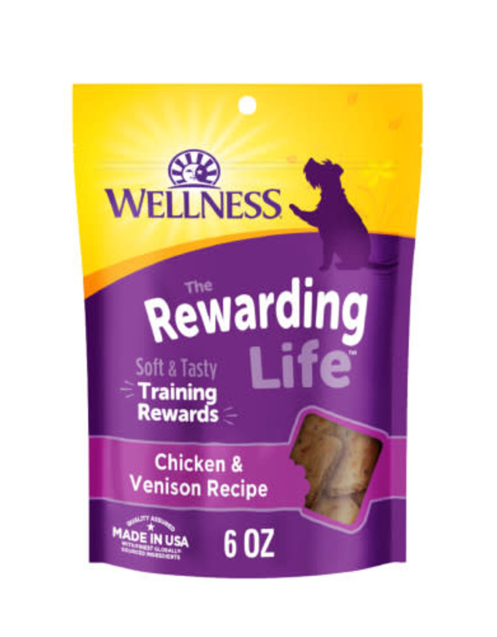Wellness Wellness Rewarding Life Soft Dog Treats Chicken & Venison - 6 oz