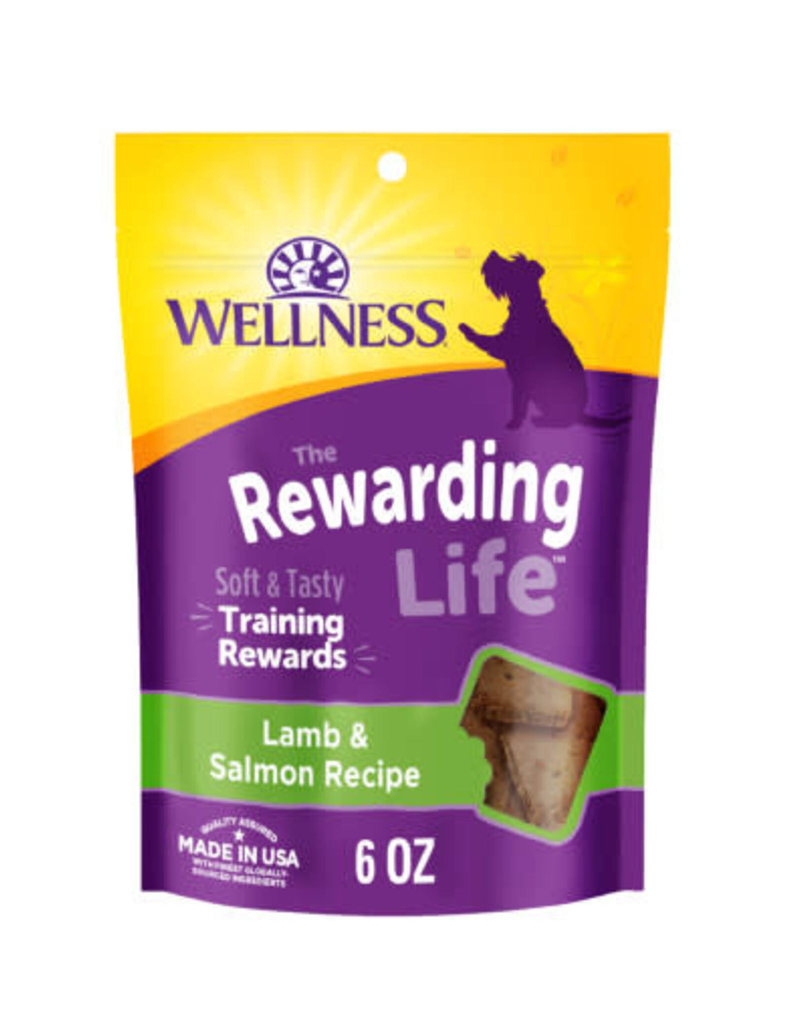 Wellness Wellness Rewarding Life Soft Dog Treats Lamb & Salmon-  6 oz