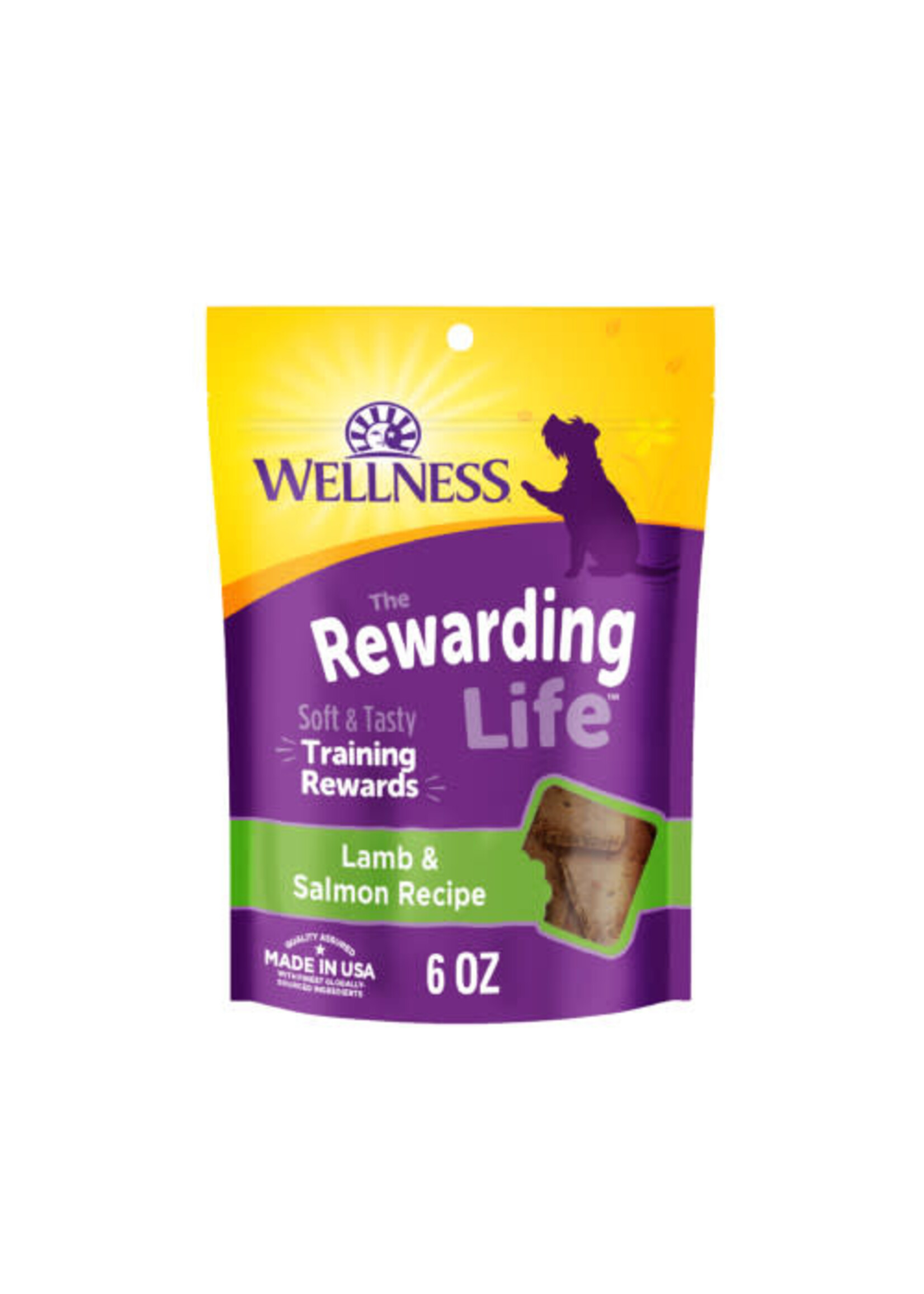 Wellness Wellness Rewarding Life Soft Dog Treats Lamb & Salmon-  6 oz