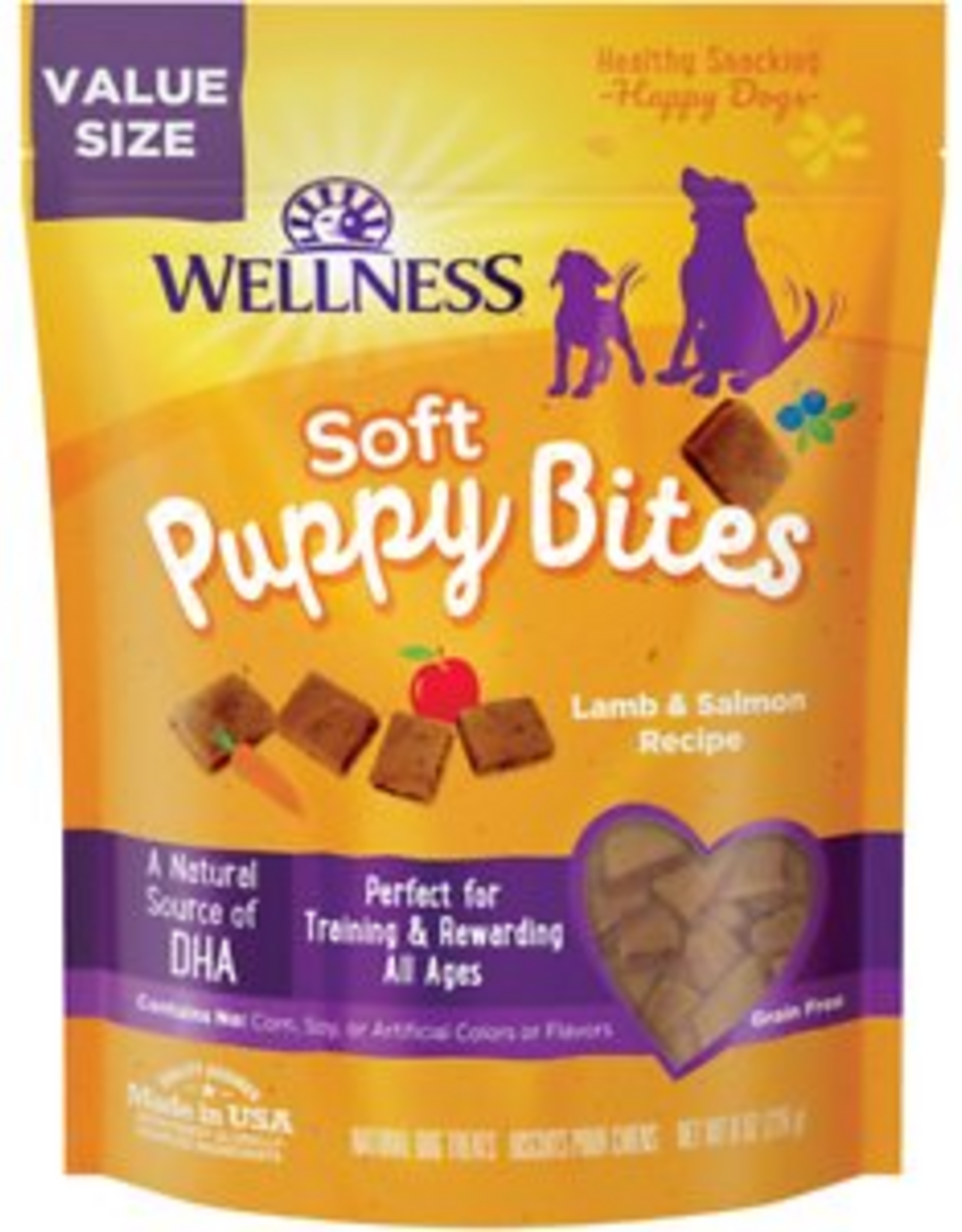 Wellness Wellness Soft Puppy Bites Lamb & Salmon Dog Treats - 8 oz
