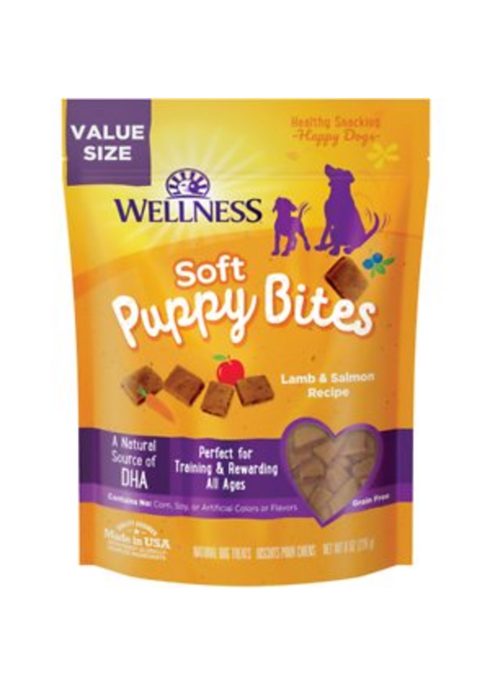 Wellness Wellness Soft Puppy Bites Lamb & Salmon Dog Treats - 8 oz