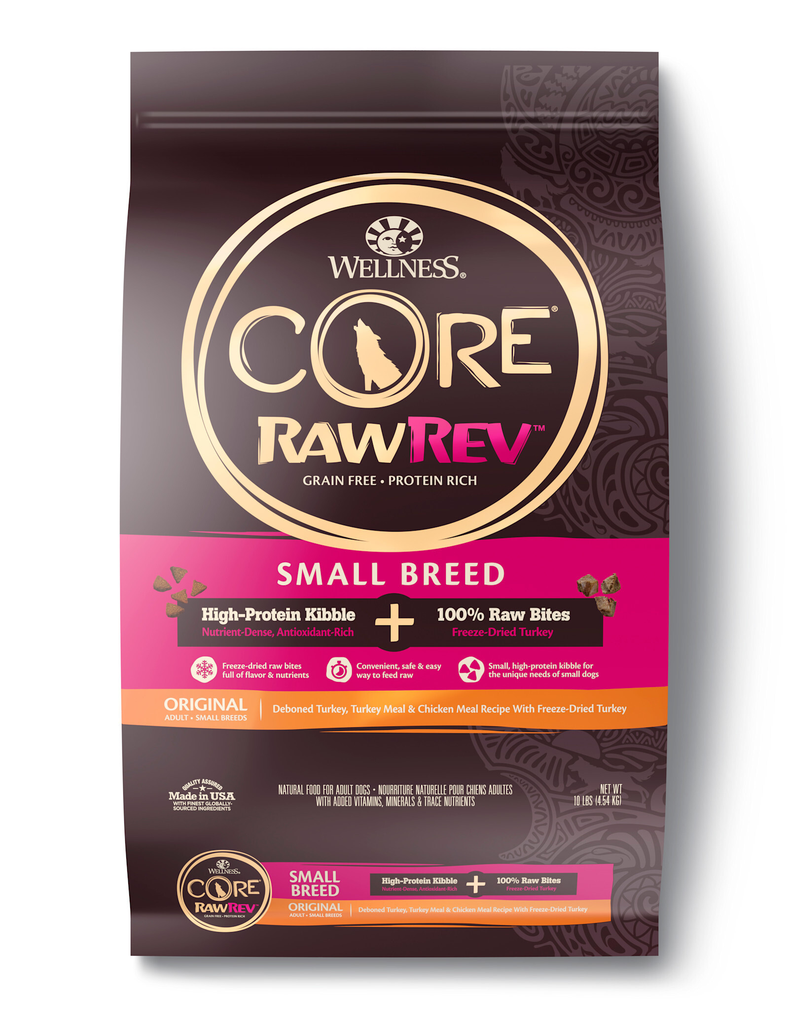Wellness Wellness CORE Dry Dog Food Raw Rev Small Breed Turkey - 4 lb