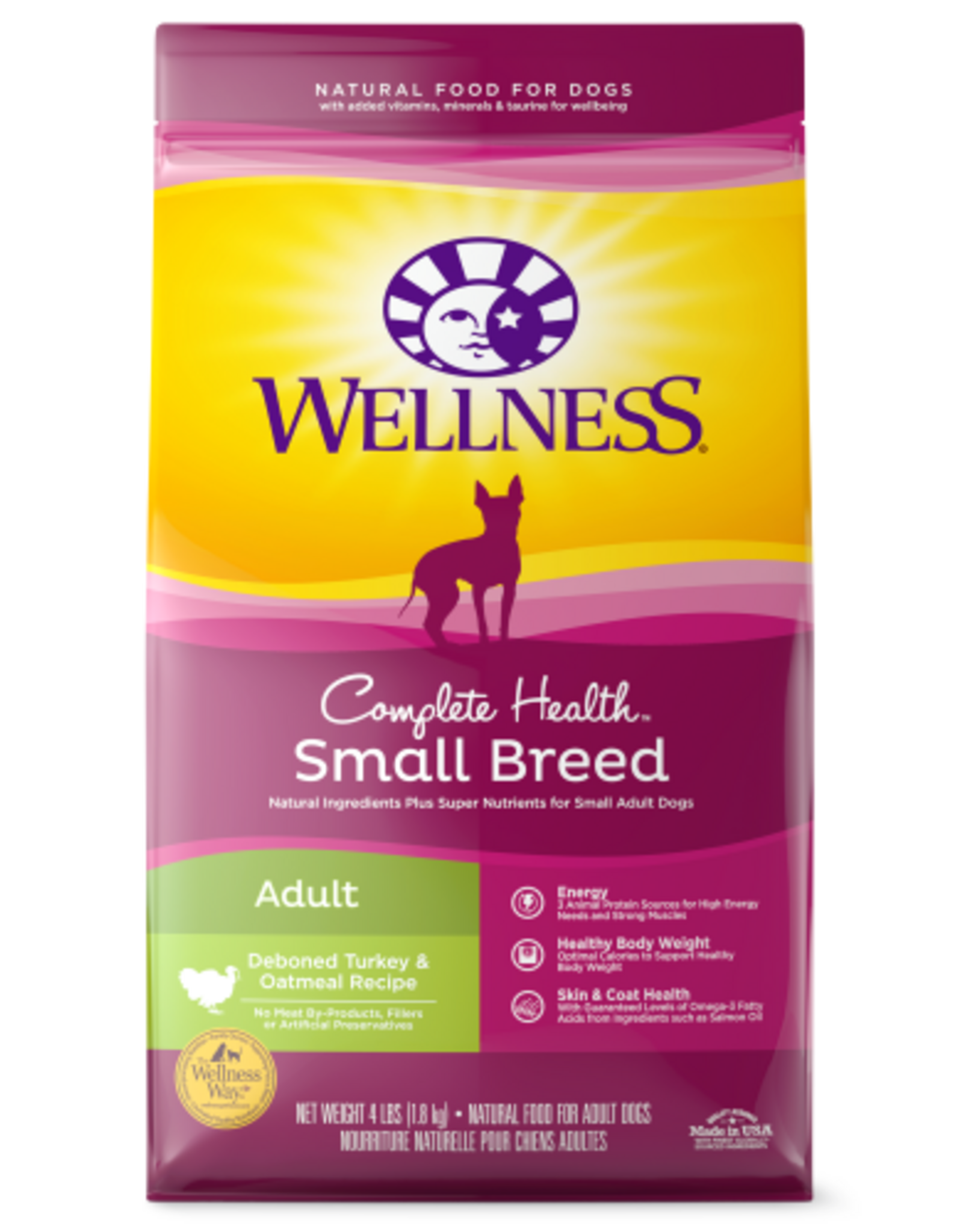 Wellness Wellness Dry Dog Food Small Breed Adult - 12 lb