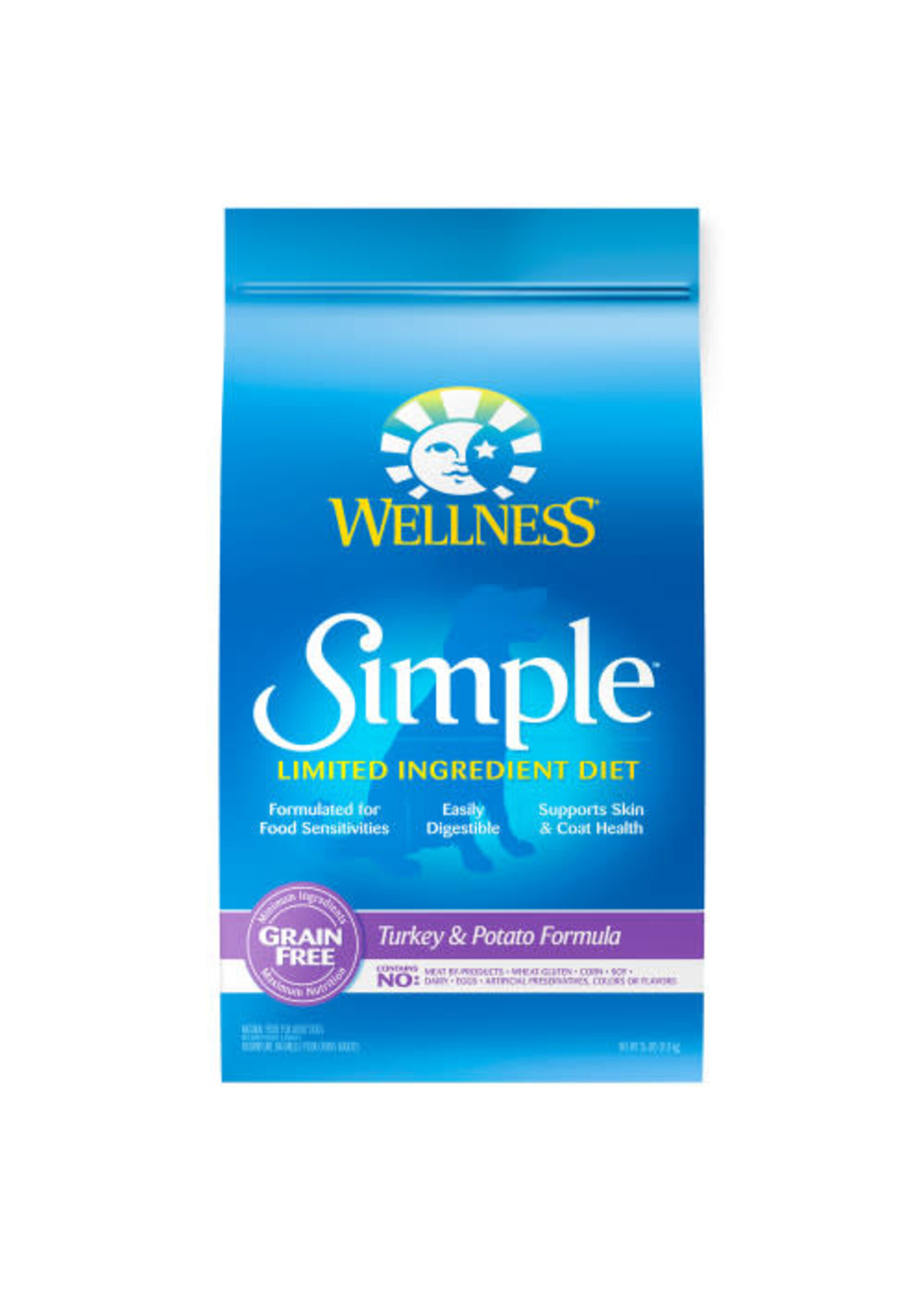 Wellness Wellness Dry Dog Food Simple Turkey & Potato - 26 lb