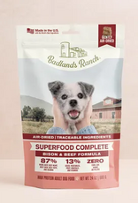 Badlands Ranch Superfood Complete Air-Dried Dog Food - Bison & Beef Formula - 11.5 oz