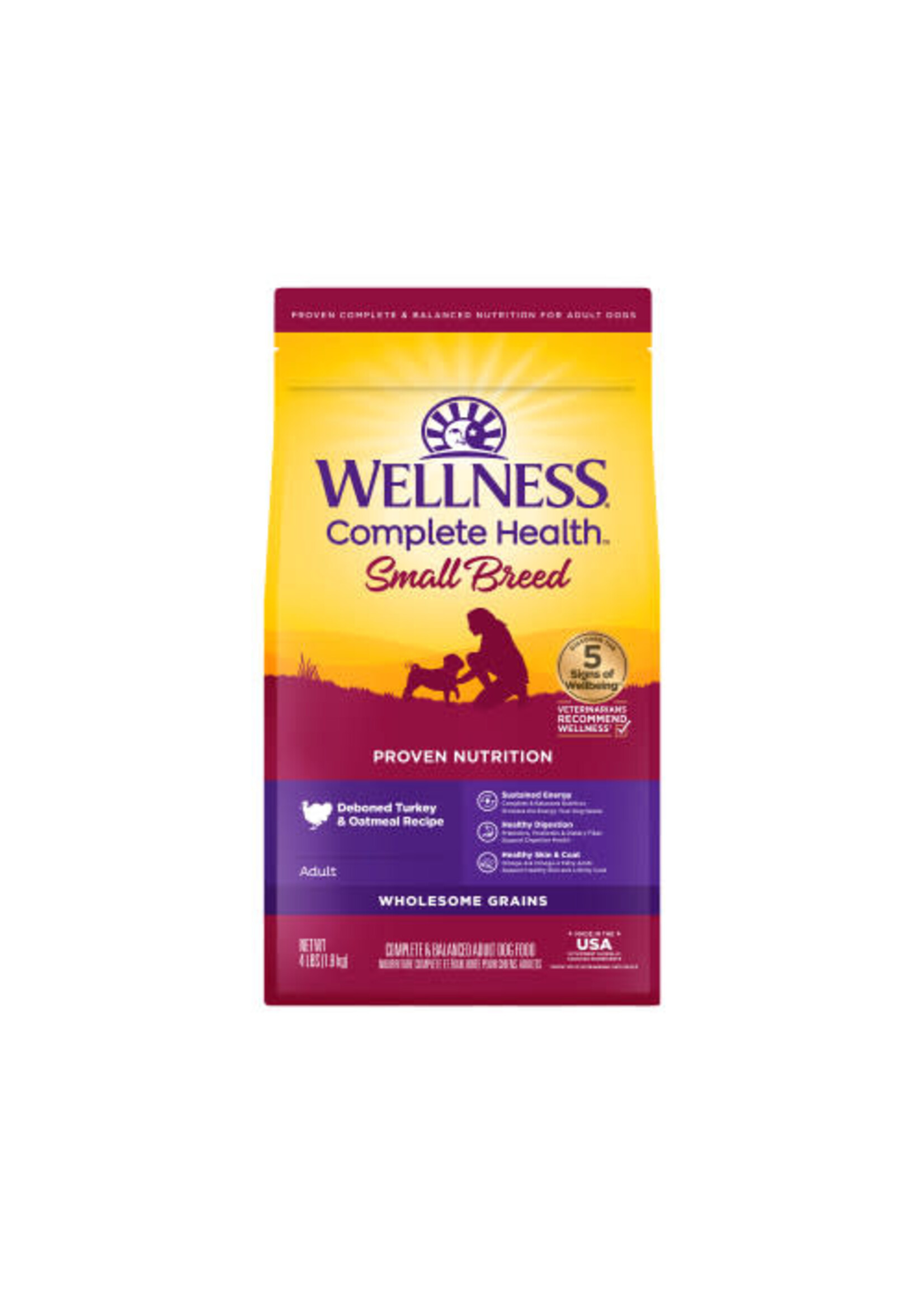 Wellness Wellness Dry Dog Food Small Breed Adult - 12 lb