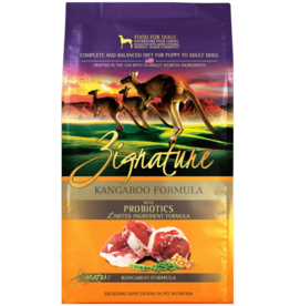 Zignature Zignature Original Kangaroo Formula Dry Dog Food - 4 lb