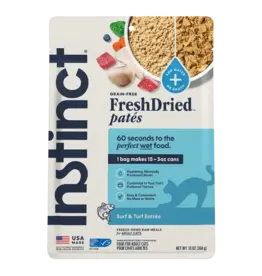 Instinct Instinct FreshDried Patés Surf & Turf Recipe Freeze Dried Cat Food - 13 oz