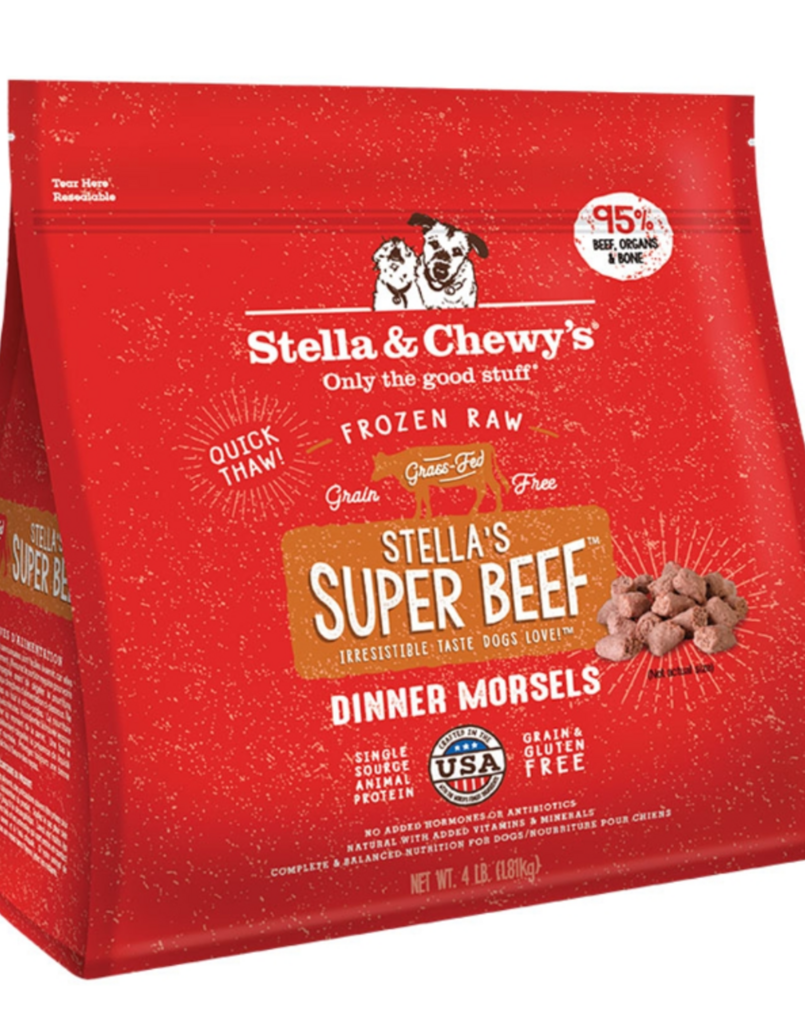 Stella & Chewy's Stella & Chewy's Dog Frozen Dinner Morsels Beef - 4 lb