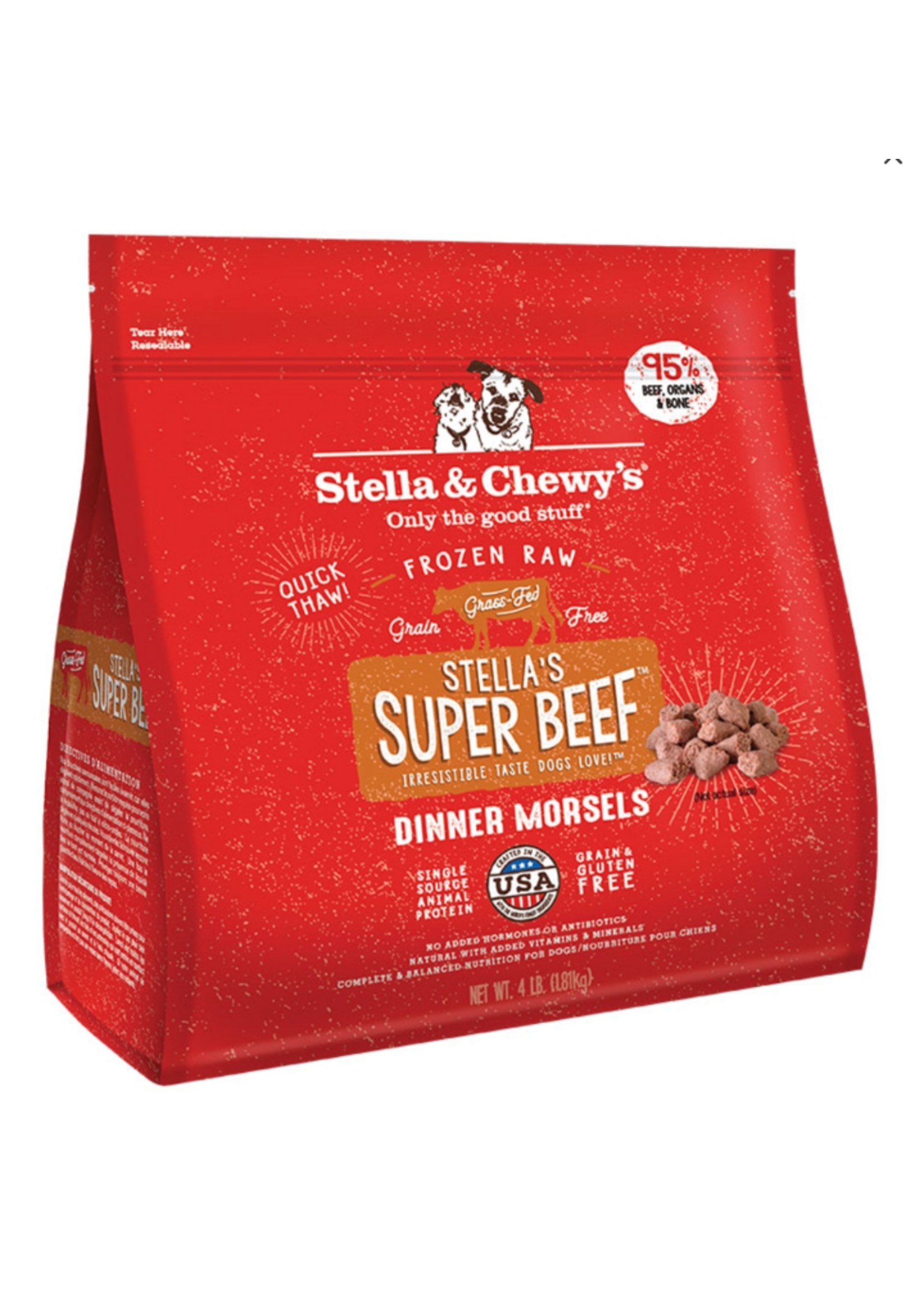 Stella & Chewy's Stella & Chewy's Dog Frozen Dinner Morsels Beef - 4 lb