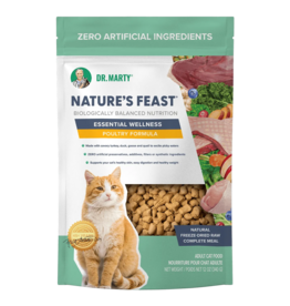 Dr. Marty Dr Marty Nature's Feast Essential Wellness Freeze Dried Cat Food Poultry Formula - 23 oz