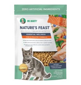 Dr. Marty Dr Marty Nature's Feast Essential Wellness Freeze Dried Cat Food Fish & Poultry Formula - 12 oz