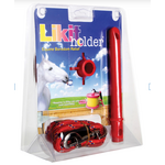 Likit Holder for Horses - Red