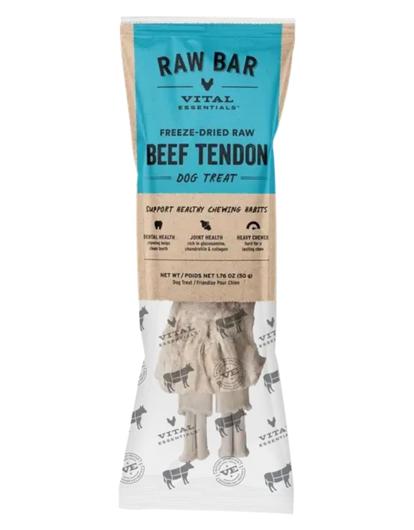 Vital Essentials Vital Essentials Freeze-Dried Raw Bar Dog Treat - Beef Tendon - 1.76 oz