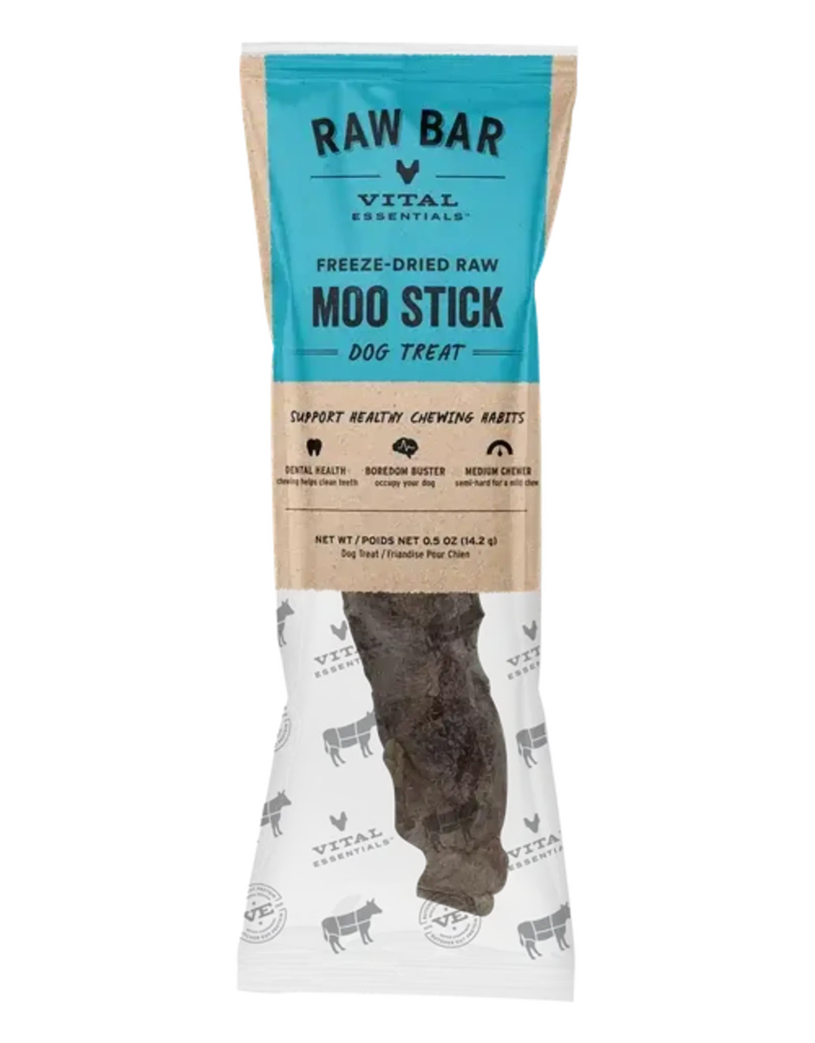 Vital Essentials Vital Essentials Freeze-Dried Raw Bar Dog Treat - Moo Stick - 0.5 oz