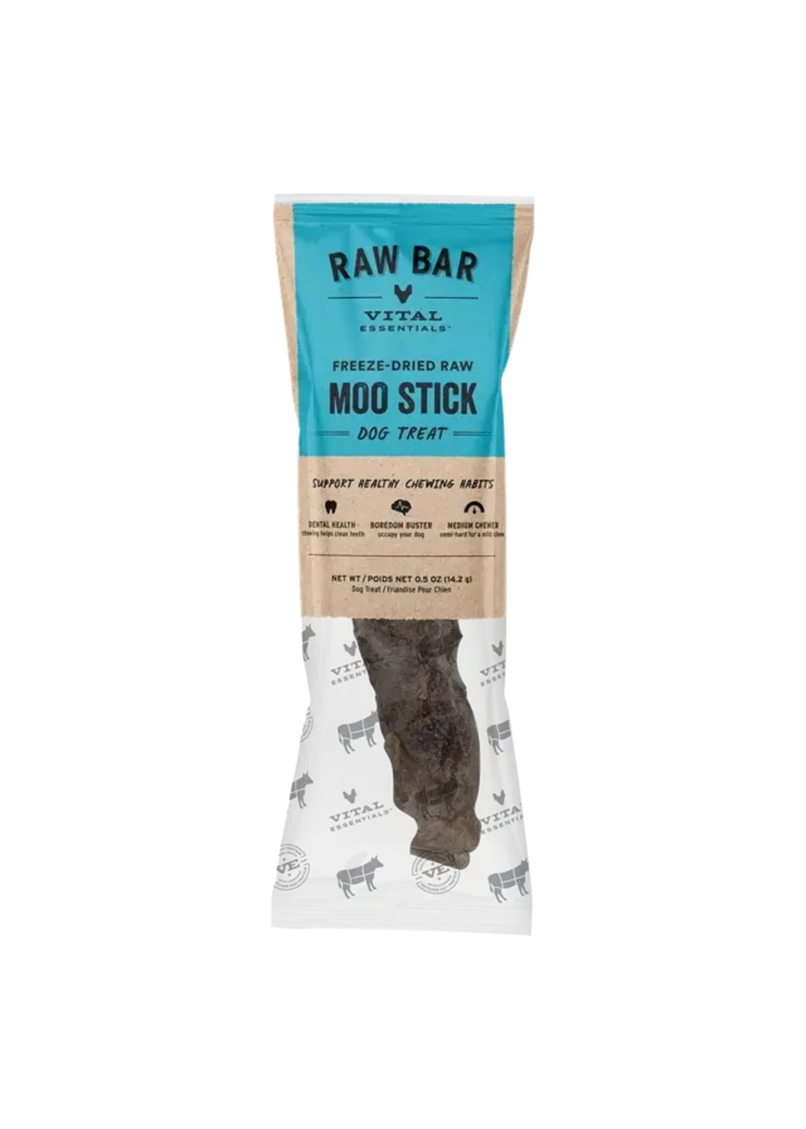 Vital Essentials Vital Essentials Freeze-Dried Raw Bar Dog Treat - Moo Stick - 0.5 oz