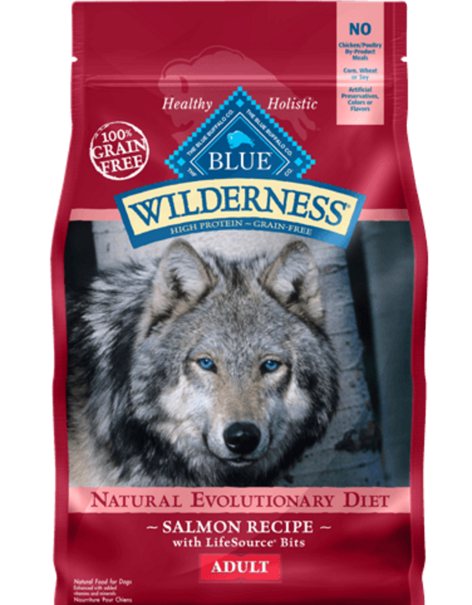 Blue Buffalo Blue Buffalo Wilderness Dry Dog Food - Salmon - 13 lb